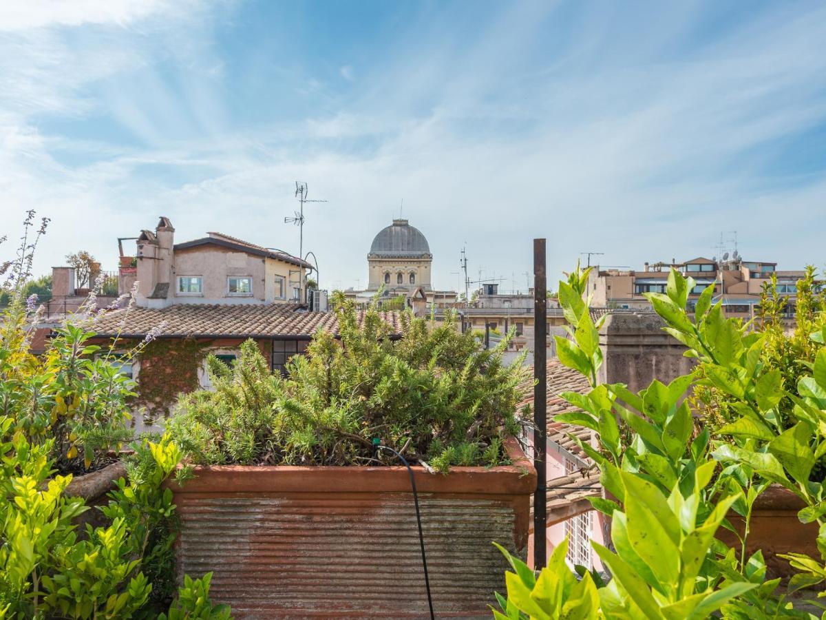 Ferienwohnung Piazza Lovatelli Luxury Penthouse Rom Exterior foto