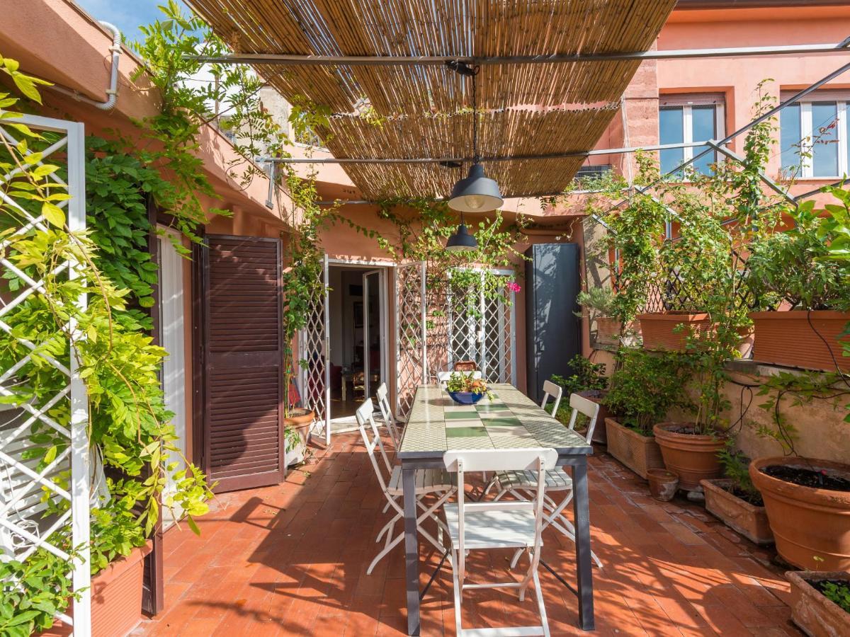 Ferienwohnung Piazza Lovatelli Luxury Penthouse Rom Exterior foto