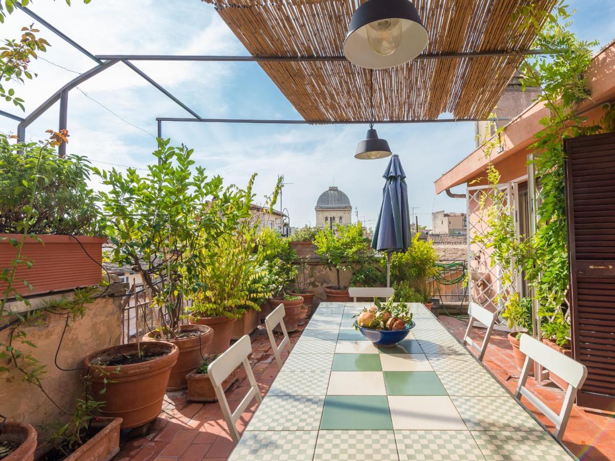 Ferienwohnung Piazza Lovatelli Luxury Penthouse Rom Exterior foto