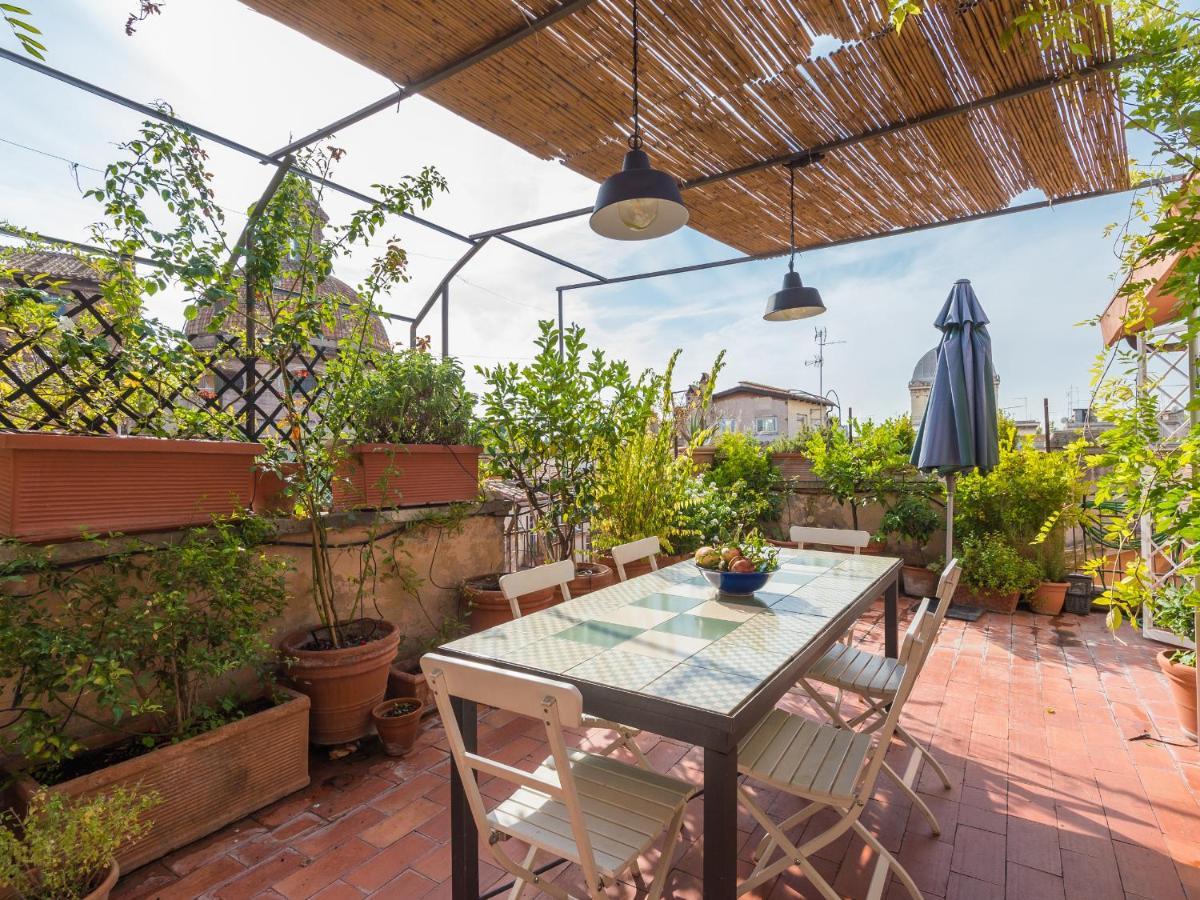 Ferienwohnung Piazza Lovatelli Luxury Penthouse Rom Exterior foto