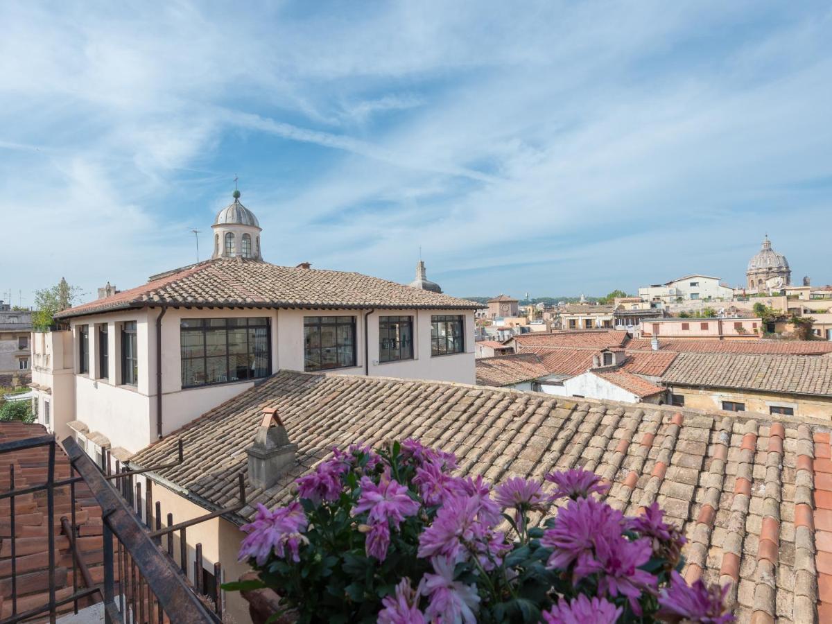 Ferienwohnung Piazza Lovatelli Luxury Penthouse Rom Exterior foto